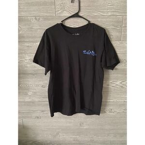 Salt life men's shirt black size large